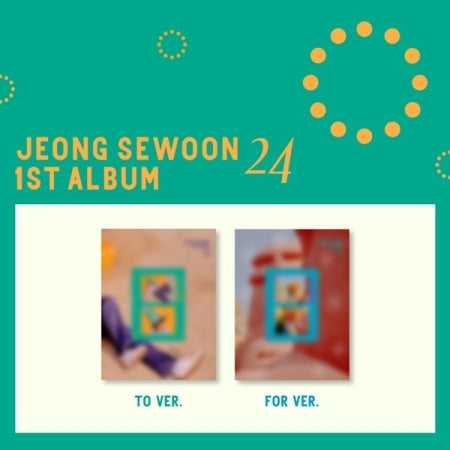 JEONG SEWOON - VOL.1 [24] PART 1 - officiële K-pop release