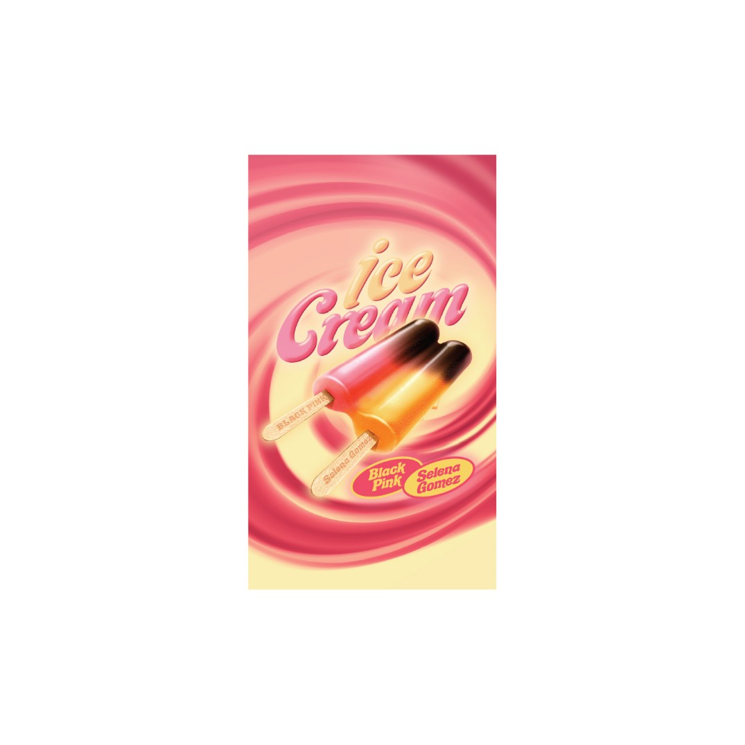 BLACKPINK ICE CREAM katoenen handdoek