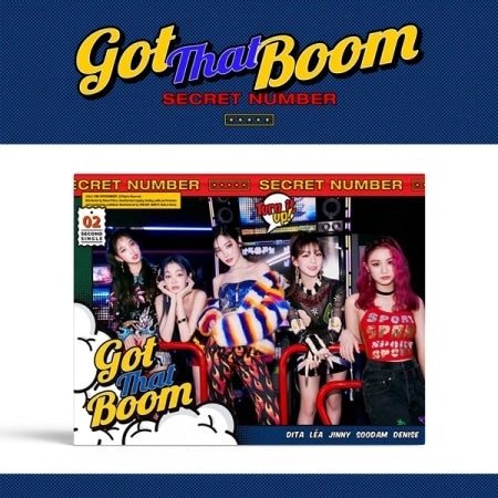 SECRET NUMBER - GOT THAT BOOM (2ND SINGLE ALBUM) - K-pop product