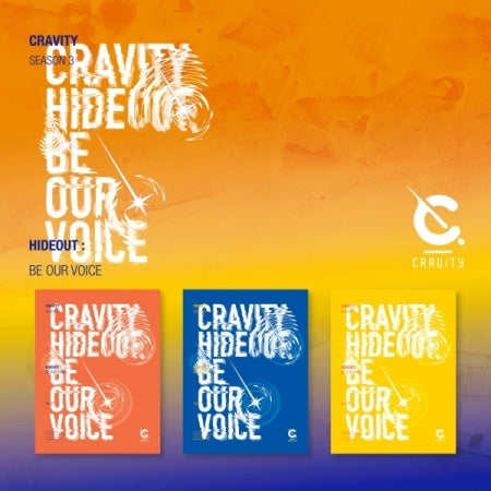 CRAVITY - HIDEOUT: BE OUR VOICE - SEASON 3. - Standard Ver. (Random)