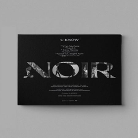 U-KNOW - NOIR (2ND MINI ALBUM) (CRANK UP VER.) - K-pop product