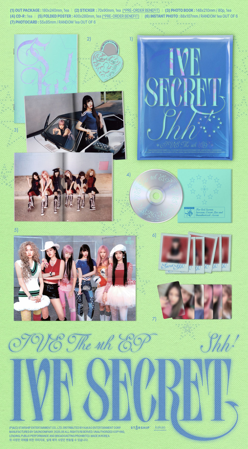 IVE - IVE SECRET (Standard Ver.)